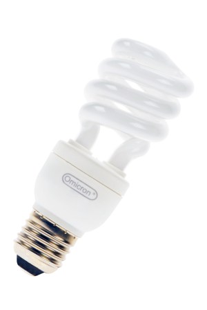 T4 Spiral E27 240V 11W/827 8000h