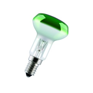 E14 R50 230V 40W Reflector Green
