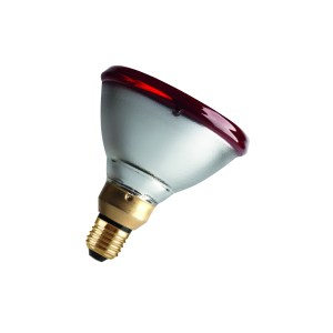 PAR38 E27 240V 80W Flood Red