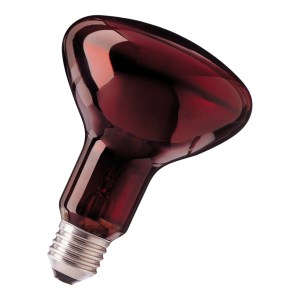R95 IR 100W E27 230V Red 1CT/25