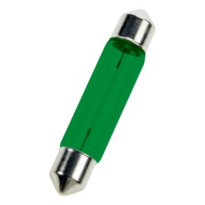 S7 Festoon 8X39 12V 3W Green