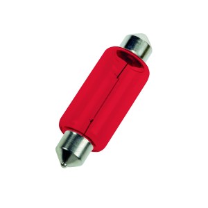 S8.5 Festoon 15X44 12V 1.2W Red