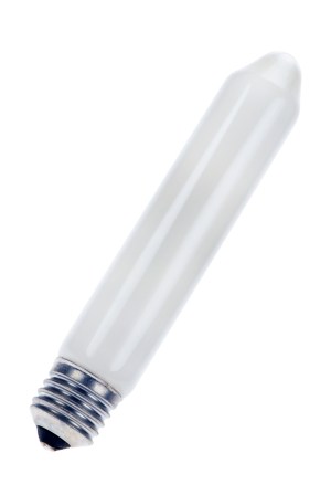Tube E27 30X164 240V 25W Opal
