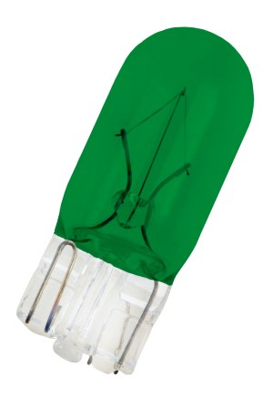 T10 Wedge-Base 24V 125mA Green