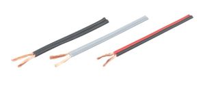 H?YTALERKABEL 2X1,5Q SORT/R?D