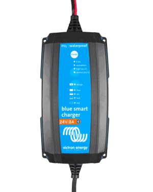 Blue Smart IP65 Charger 24/8 + DC connector