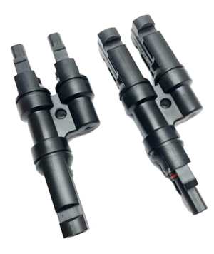 Solar splitter pair MC4-Y, 1x M-2F / 1x F-2M