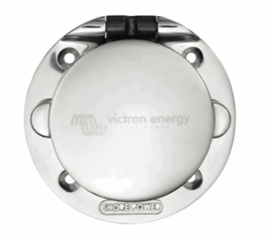 Power Inlet 32A stainless steel with cover