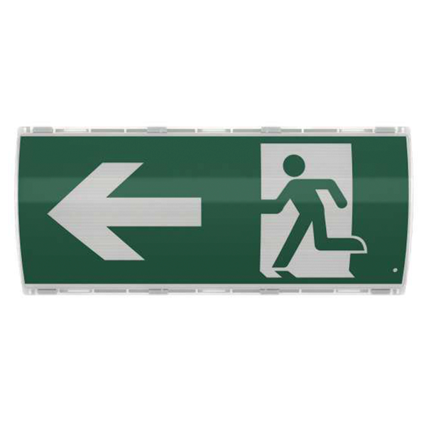 LESL LED Exit Sign Light Ceiling Mount 4Watt 120Vac 50~60Hz