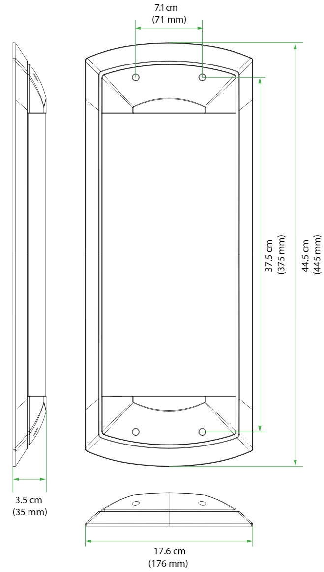 MPFL Double Circuit LED Multi-Purpose fixtures 18Watt 85-265Vac 50~60Hz (White 3900k + RED) - Bilde 2