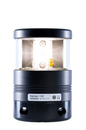 DHR40 - LED Rundtlysende, Hvit, Side Montert