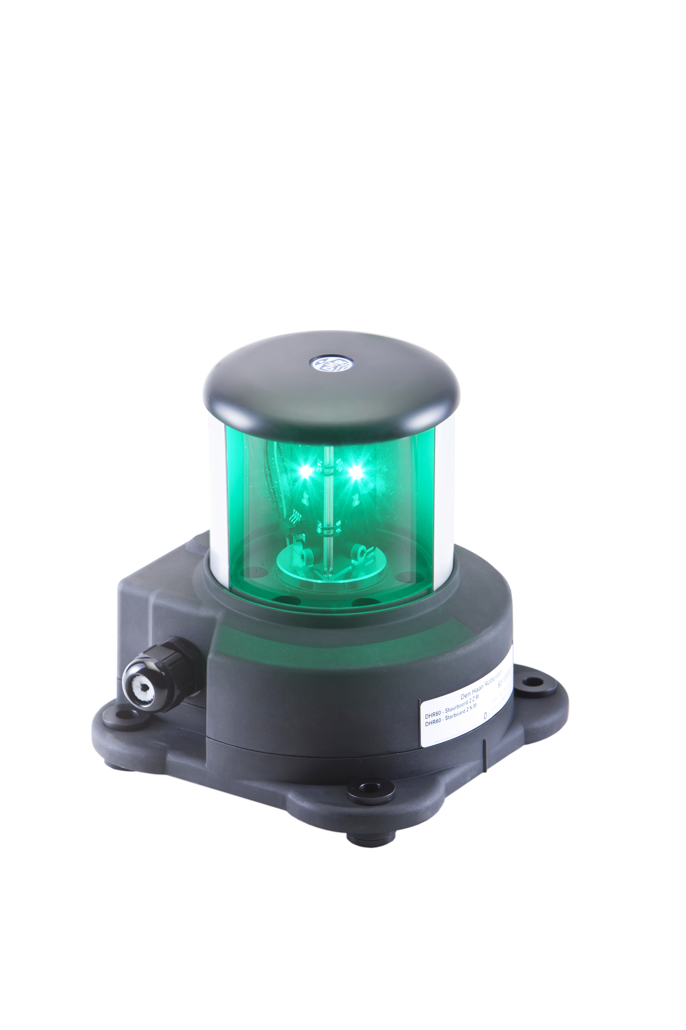 DHR60 LED Rundtlysende 180 Skjermet, Hvit, Base Montert - Bilde 5