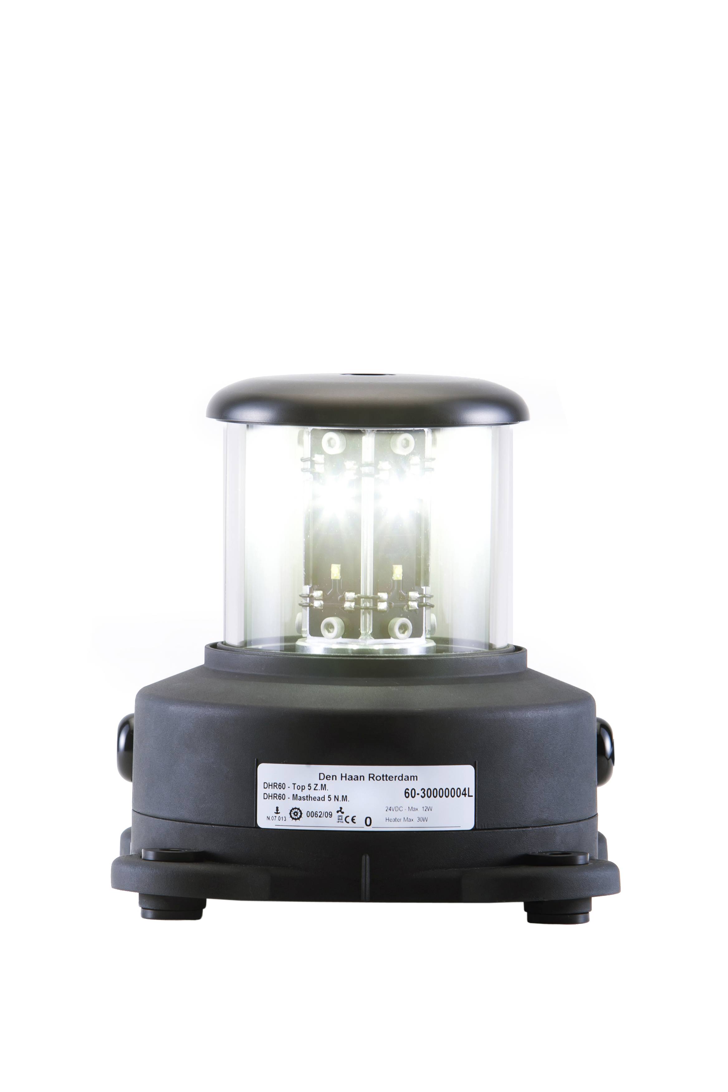 DHR60 LED Rundtlysende 180 Skjermet, Hvit, Base Montert - Bilde 6