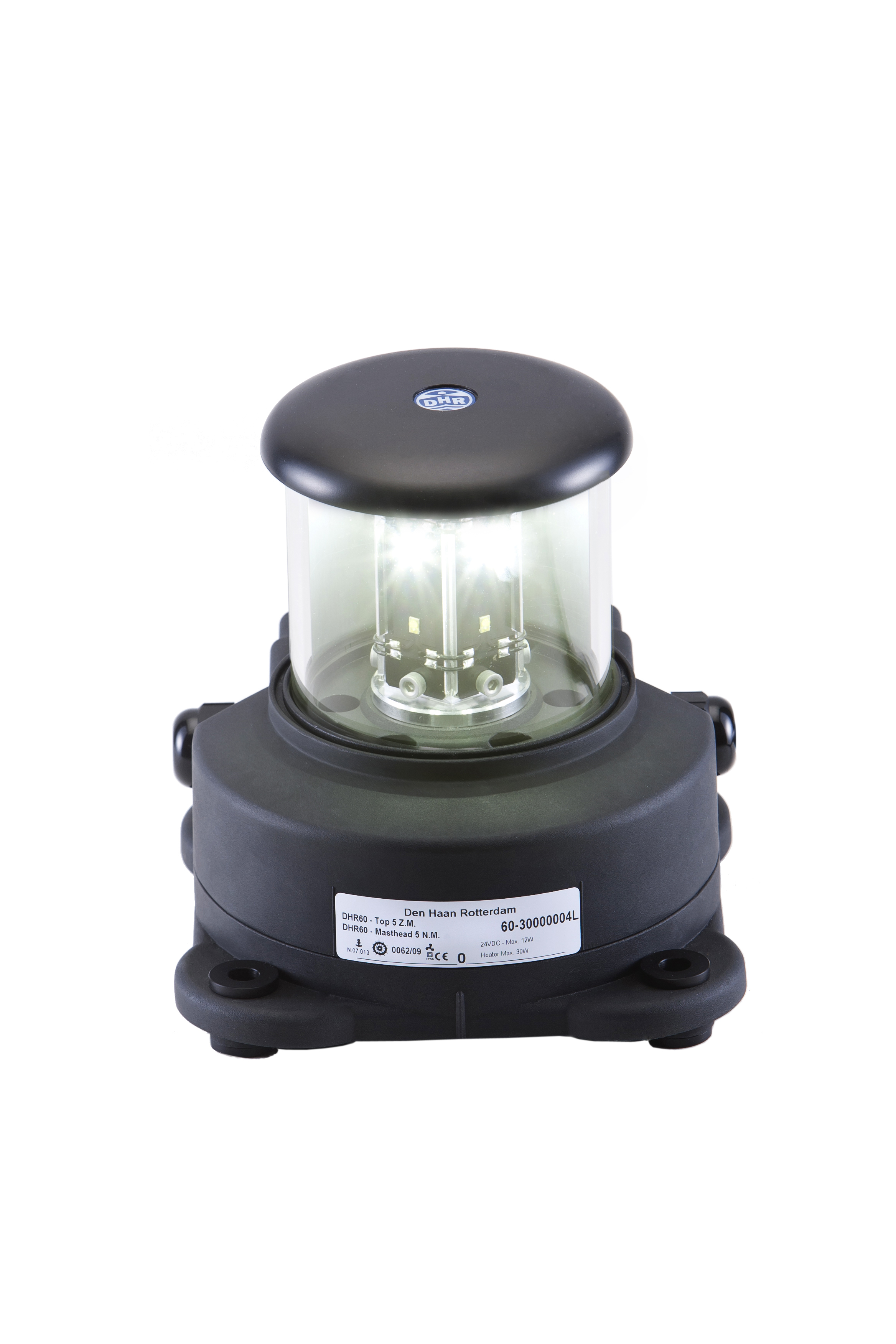 DHR60 LED Rundtlysende 180 Skjermet, Hvit, Base Montert - Bilde 7