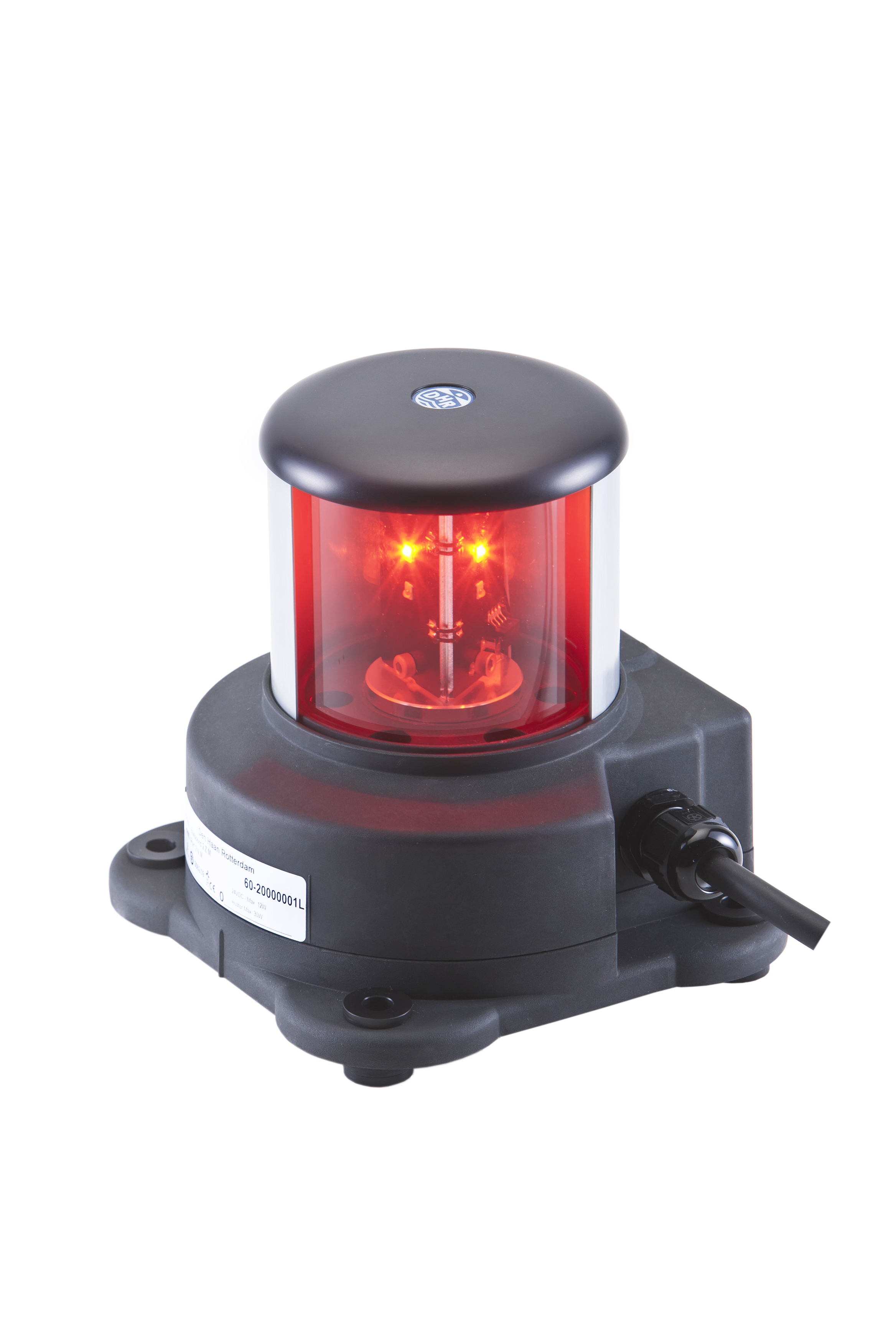 DHR60 LED Rundtlysende 180 Skjermet, Hvit, Base Montert - Bilde 10